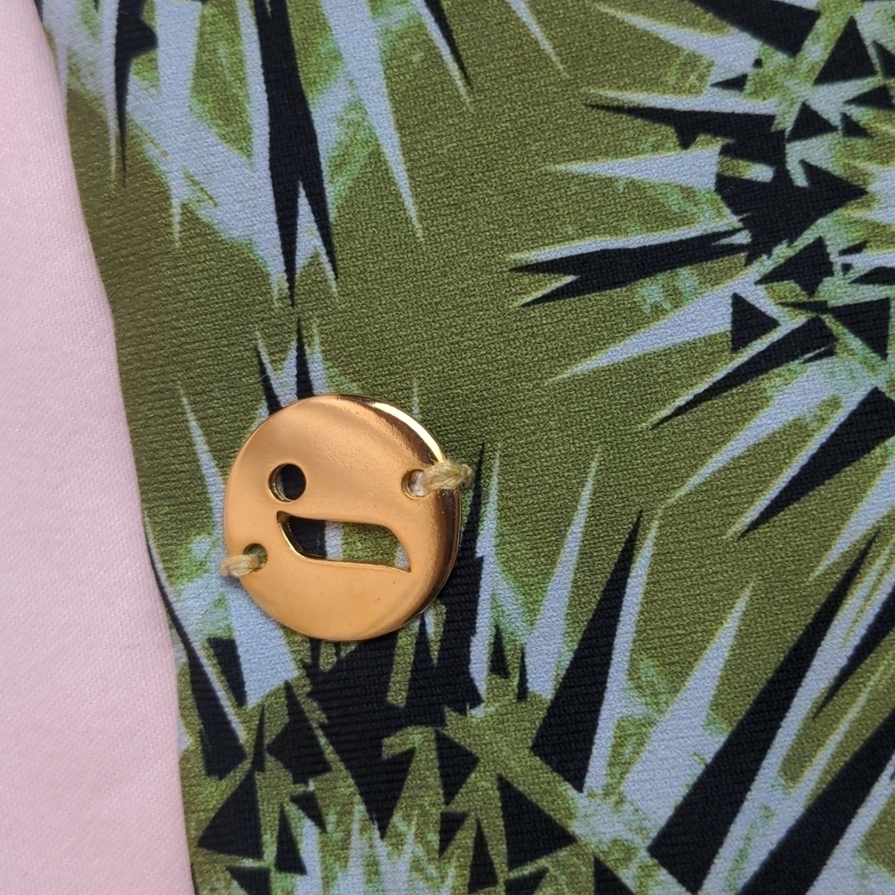 Rise Apparel Green Bikini Bottoms Size Large — image 3 of 4